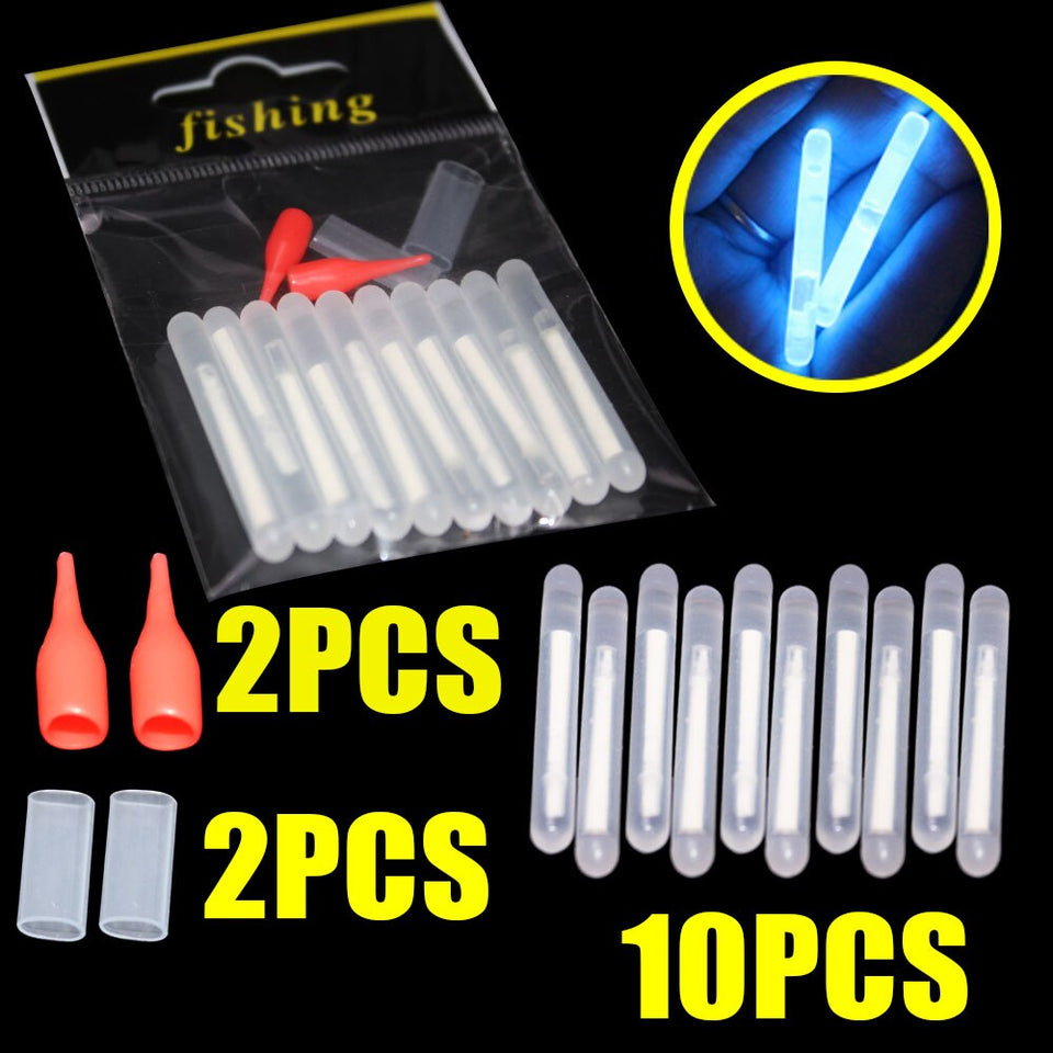 10 pçs / saco 4.5 * 40mm vaga-lumes para Pesca