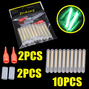 10 pçs / saco 4.5 * 40mm vaga-lumes para Pesca